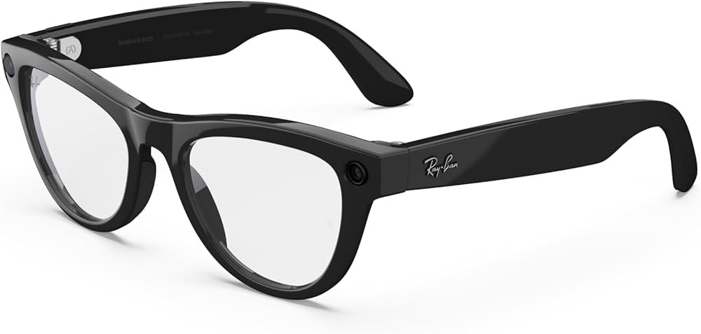 Ray-Ban Meta (Gen 1), Skyler, Shiny Black | Smart AI Glasses for Men, Women \u2014 12 MP Ultra-Wi... | Amazon (US)