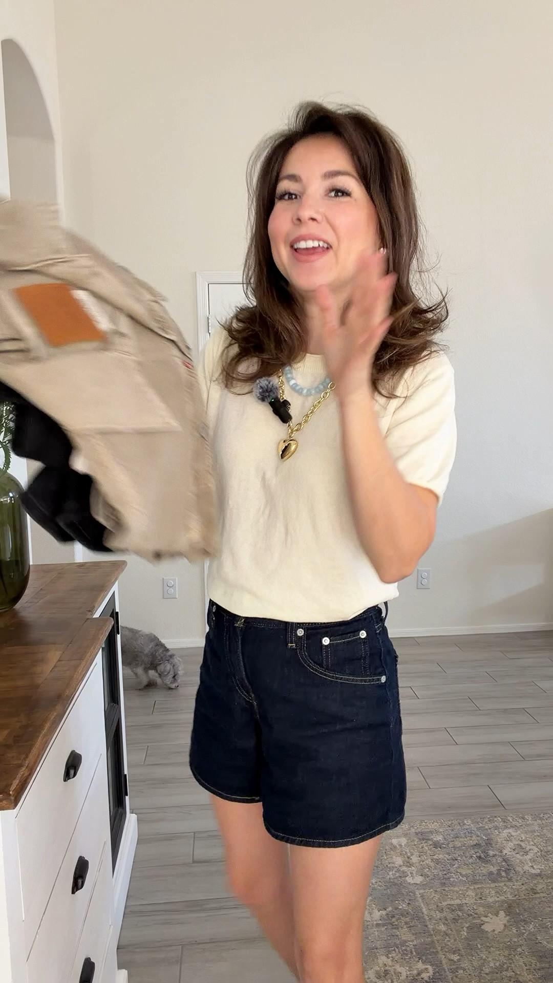 A petite-friendly Levi’s denim edit that actually works at 5’2
From the dress to the shorts to the one pair of jeans worth keeping… everything fits without the usual overwhelm
Easy pieces you can mix, match, and repeat all season

Dress XS 
Shirt small
Shorts 25
Jeans 25
@levi 

Petite denim, Levi’s try on, 5’2 style, everyday outfits, mom style, summer outfits

Comment SHOP below to receive a DM with the link to this post on my LTK ⬇ https://liketk.it/69xdr #ltkootd #ltkpetite

#LTKootd