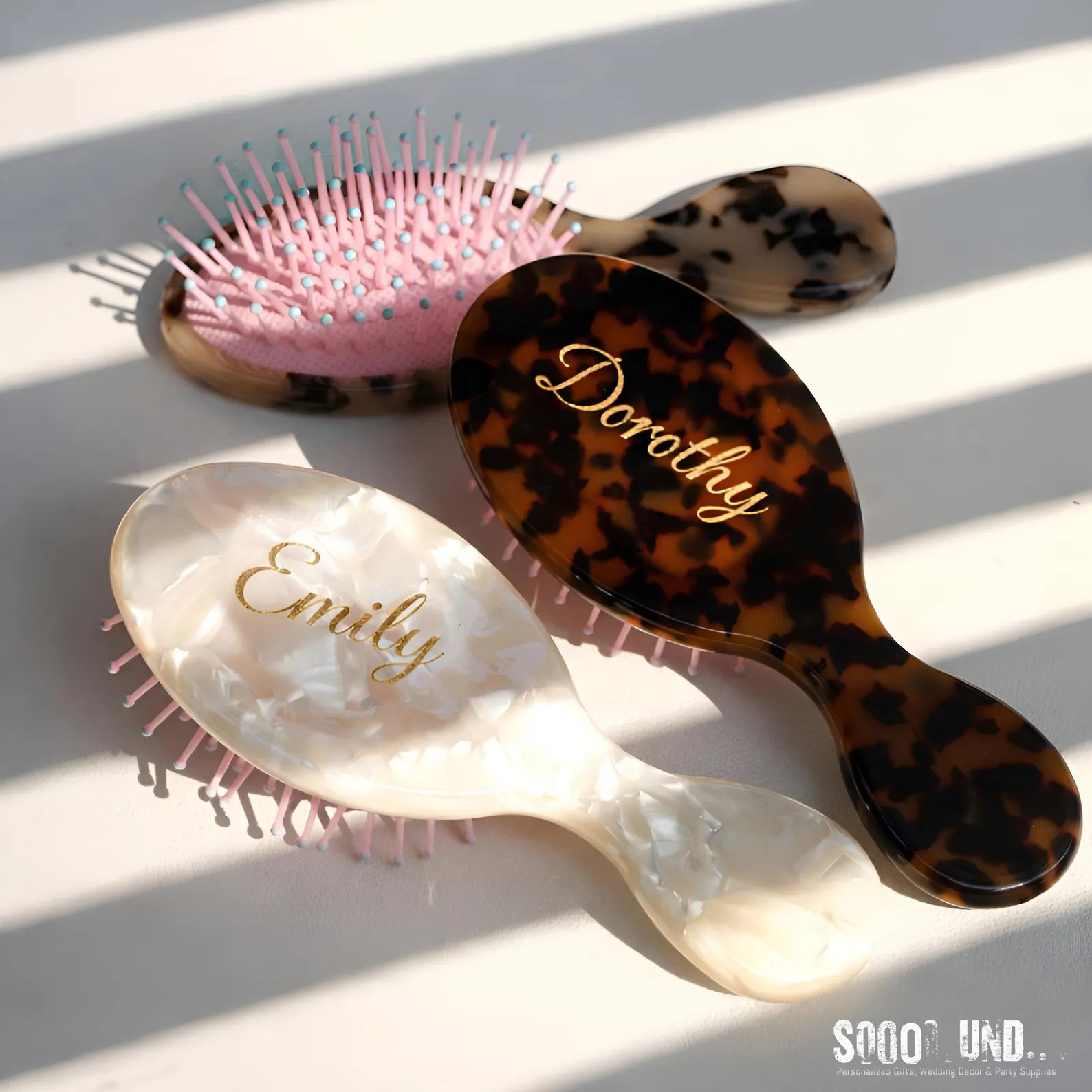 Personalized Name Comb, Engraved Mini Hairbrush, Wedding Bridesmaid Proposal, Bachelorette Party ... | Etsy (Global)