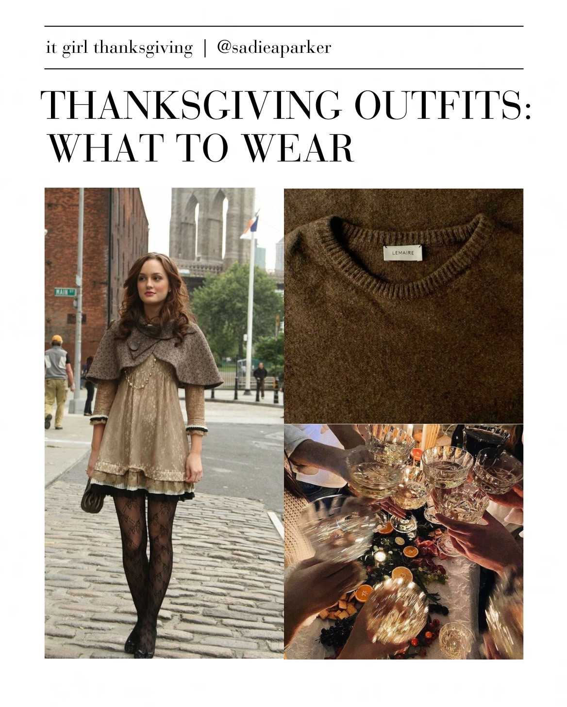 | THANKSGIVING OUTFITS |

| The second shoes are from Na-kd and the third slide’s sweater is from Zara |

| Thanksgiving , What to wear , Women’s fashion , Fall fashion , Autumn , Thanksgiving fashion |

#LTKHoliday #LTKStyleTip #LTKSeasonal