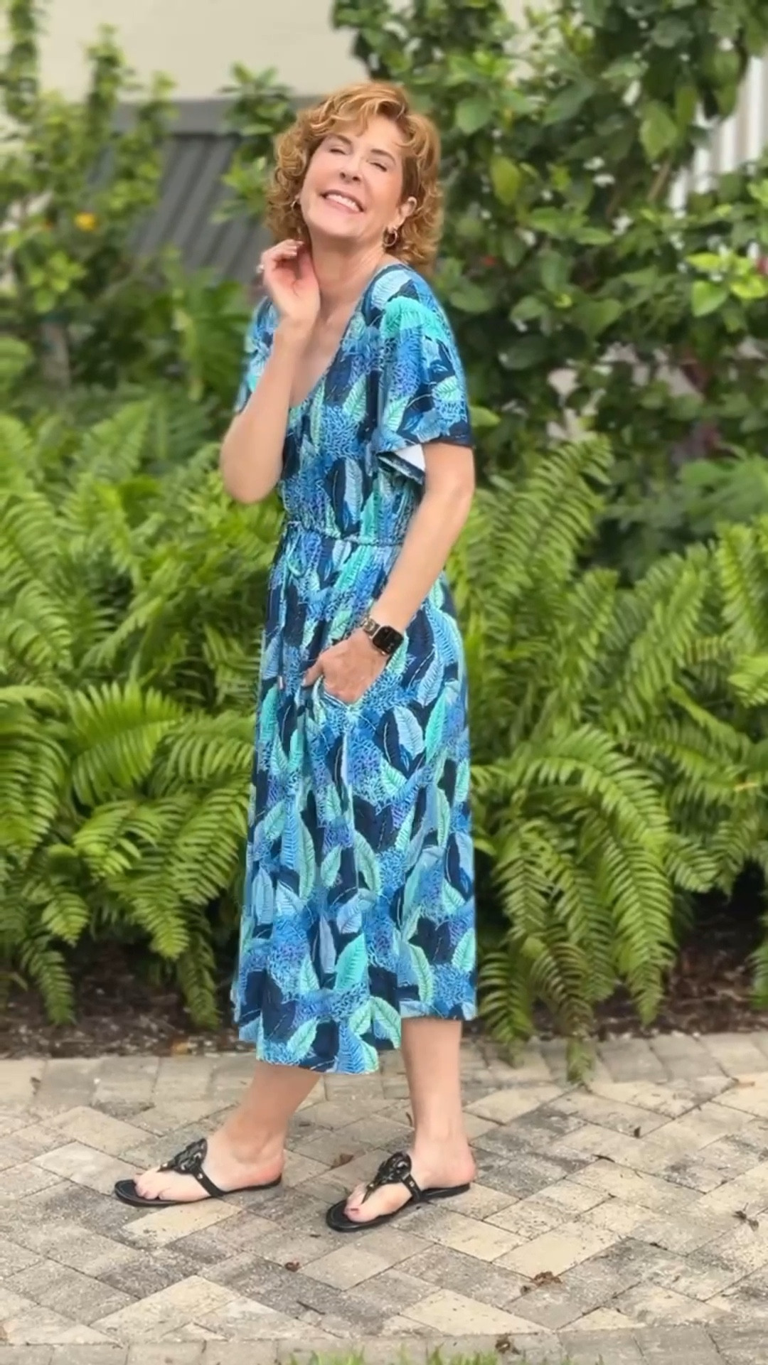 This best-selling midi is back and it’s on sale! Perfect if you have a tropical trip planned 🌴
Lightweight, wrinkle-resistant, and easy to pack, with a flattering tie waist and UPF 50+ fabric for added sun protection. Such an easy, pretty vacation dress. 

#LTKTravel #LTKSaleAlert #LTKSeasonal