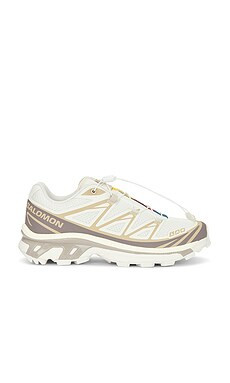 Salomon XT-6 Sneaker in Vanilla, Iron, & Etherea from Revolve.com | Revolve Clothing (Global)