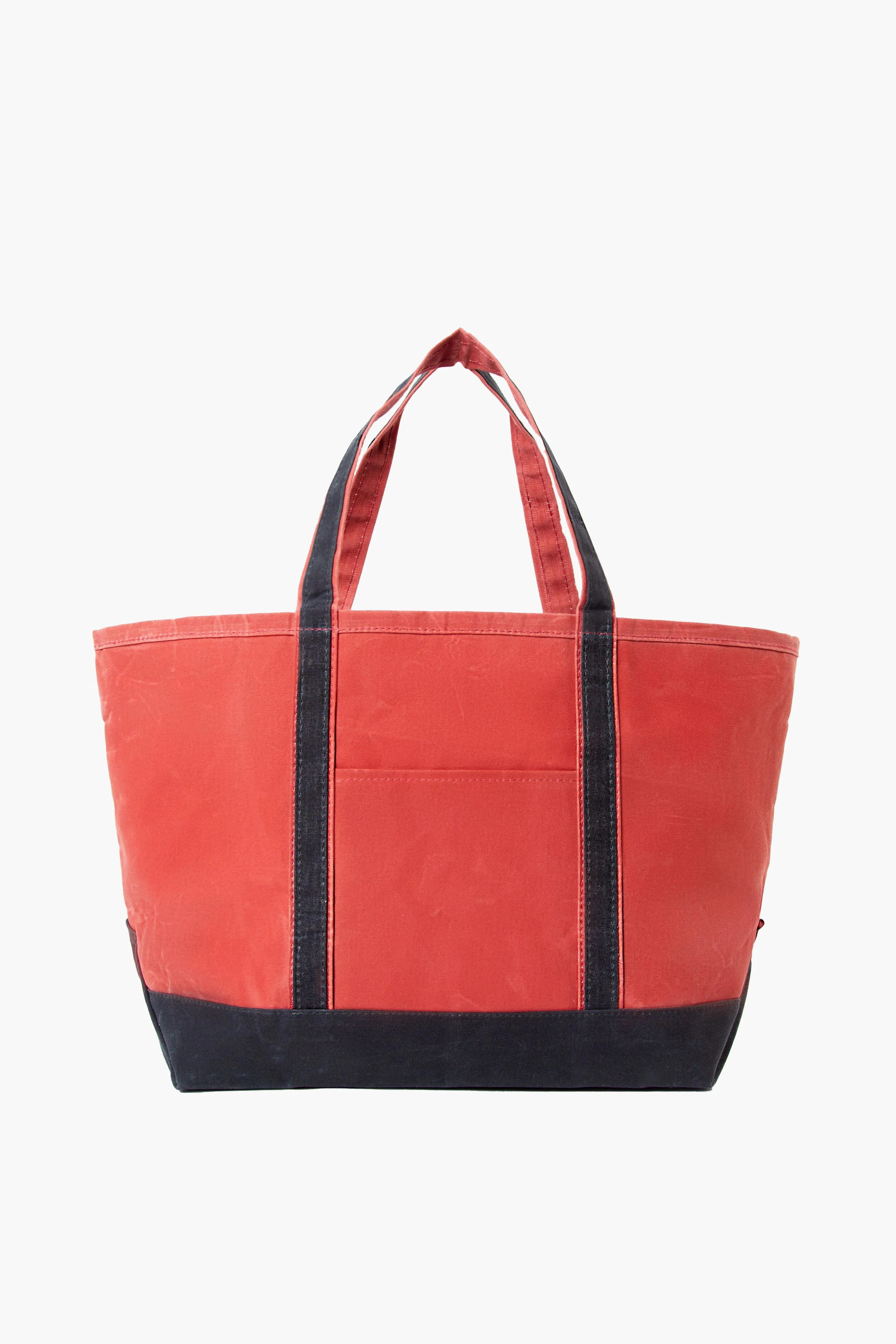 Nautical Red Waxed Large Boat Tote 
                CB Station | Tuckernuck (US)