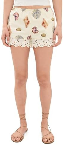 Bailey Rose Women's Shell Mini Shorts | Amazon (US)
