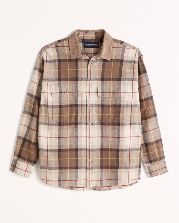 90s Oversized Flannel | Abercrombie & Fitch (US)