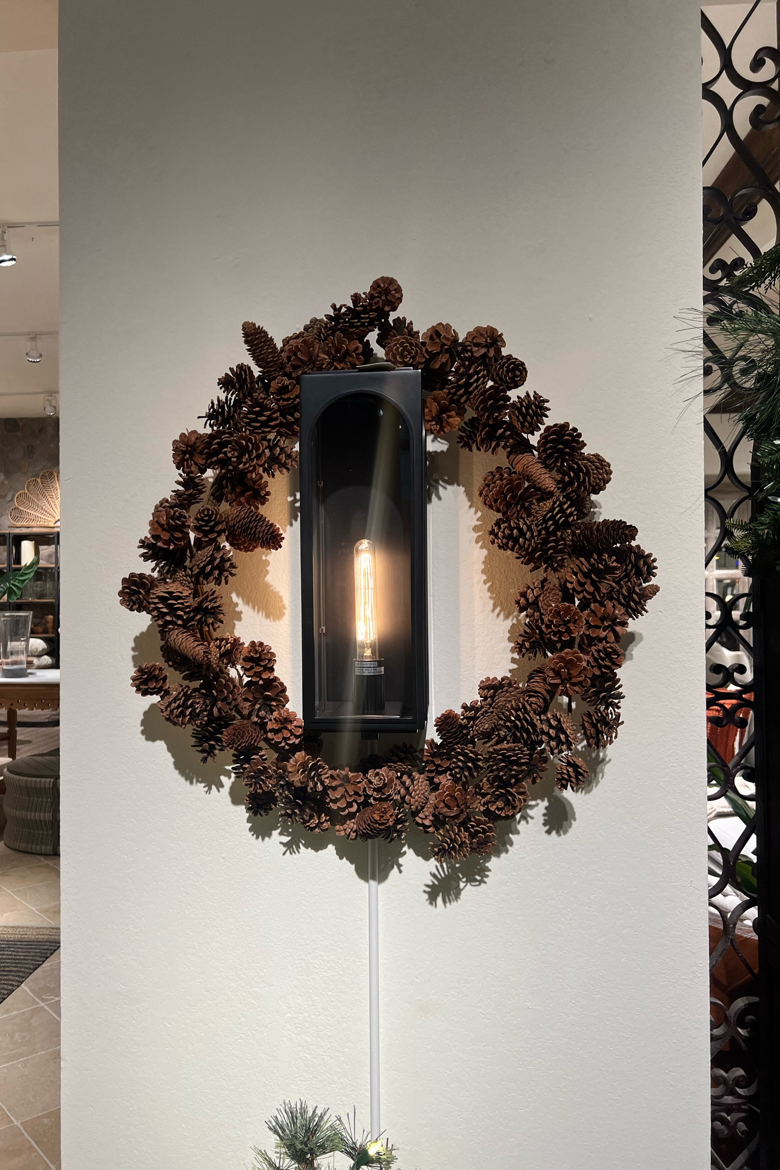 Pine cone wreath / Arhaus / Christmas decor / holiday decor / thanksgiving decor / fall decor  

#LTKSeasonal #LTKhome #LTKHoliday