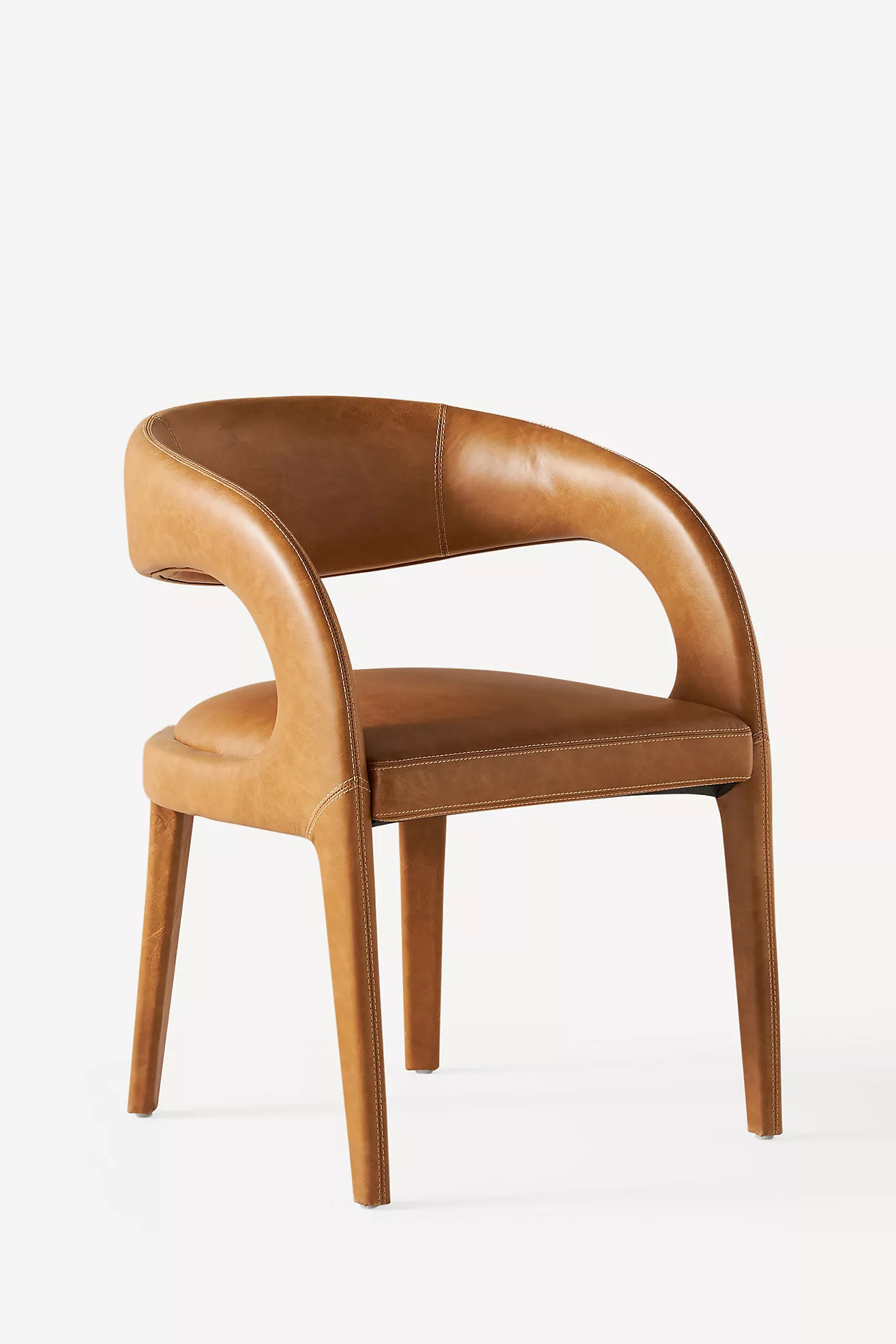 Leather Hagen Dining Chair | Anthropologie (US)