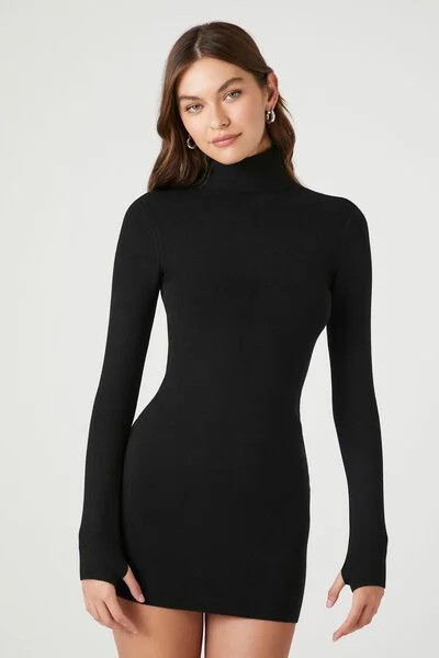 Turtleneck Mini Sweater Dress | Forever 21 | Forever 21 (US)
