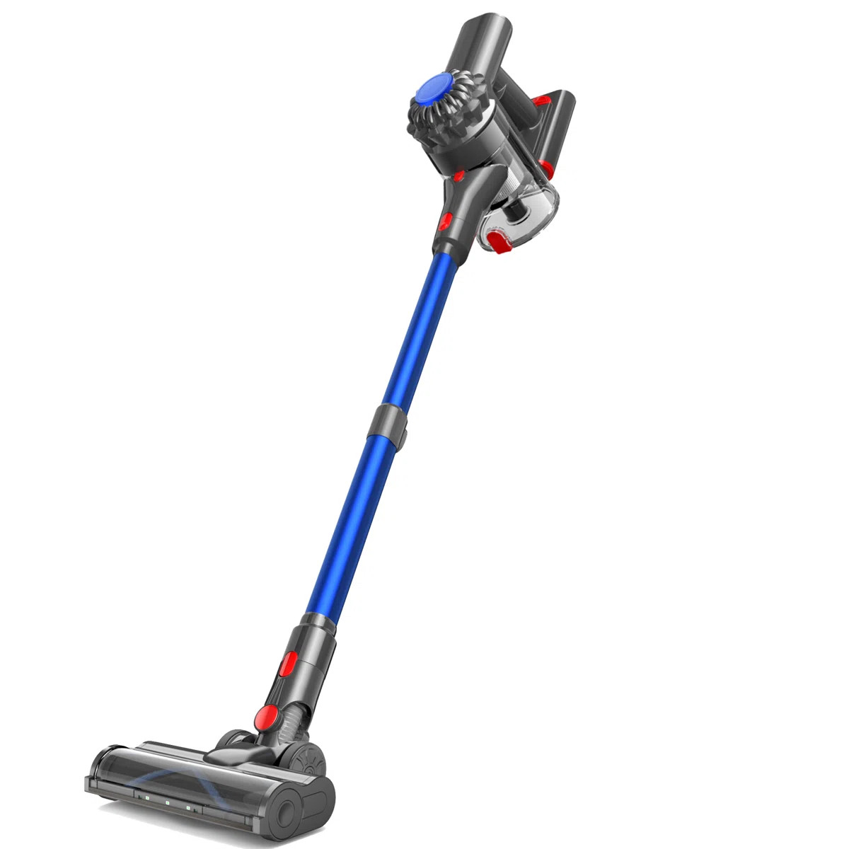 VACTechPro 35kPa Self-standing Cordless & 6-in-1 Stick Vacuum with Detachable Battery XCQ-BLUE | Wayfair North America