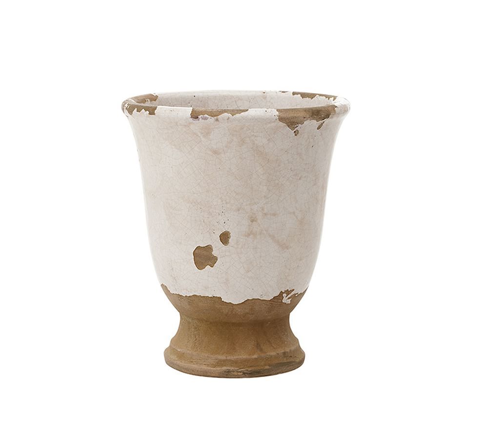 Tuscan Terra Cotta Vase, Cachepot | Pottery Barn (US)