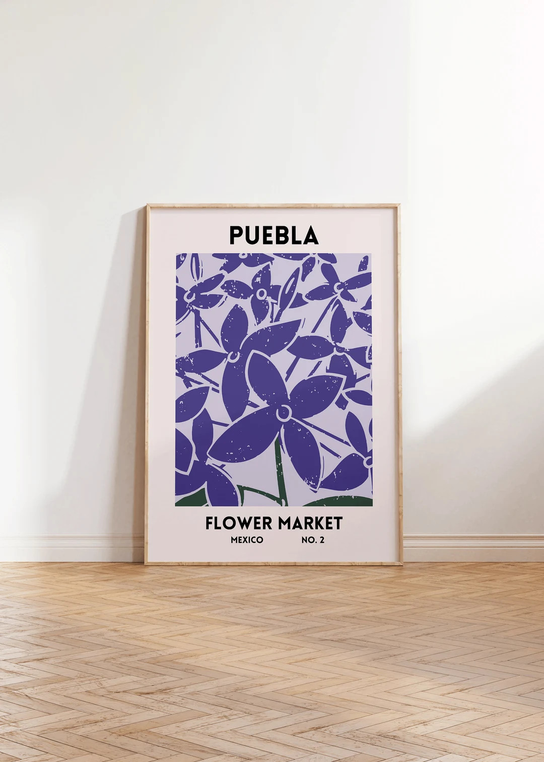 Puebla Wall Art Mexican Decor Puebla Poster Botanical Gallery Wall Art Prints Flower Market Puebl... | Etsy (US)