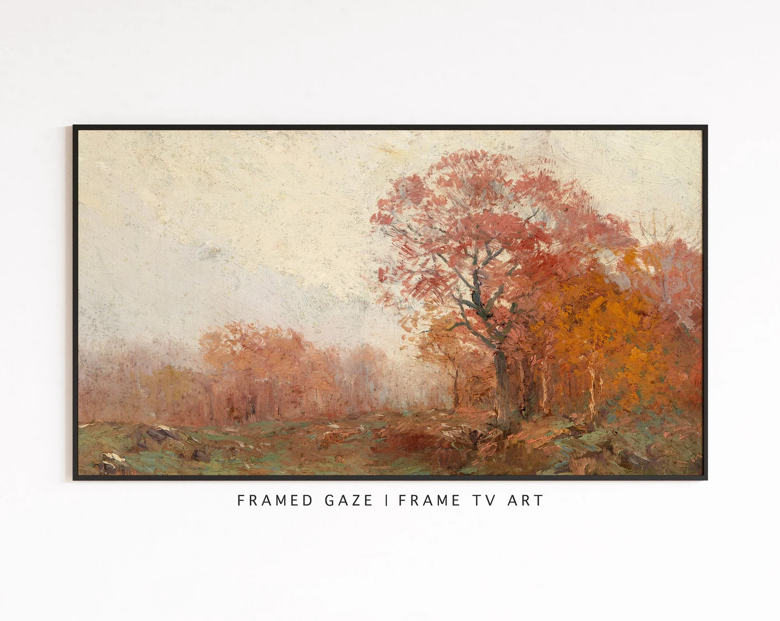 Samsung Frame TV Art Autumn Fall Painting Autumn Art Art - Etsy | Etsy (US)