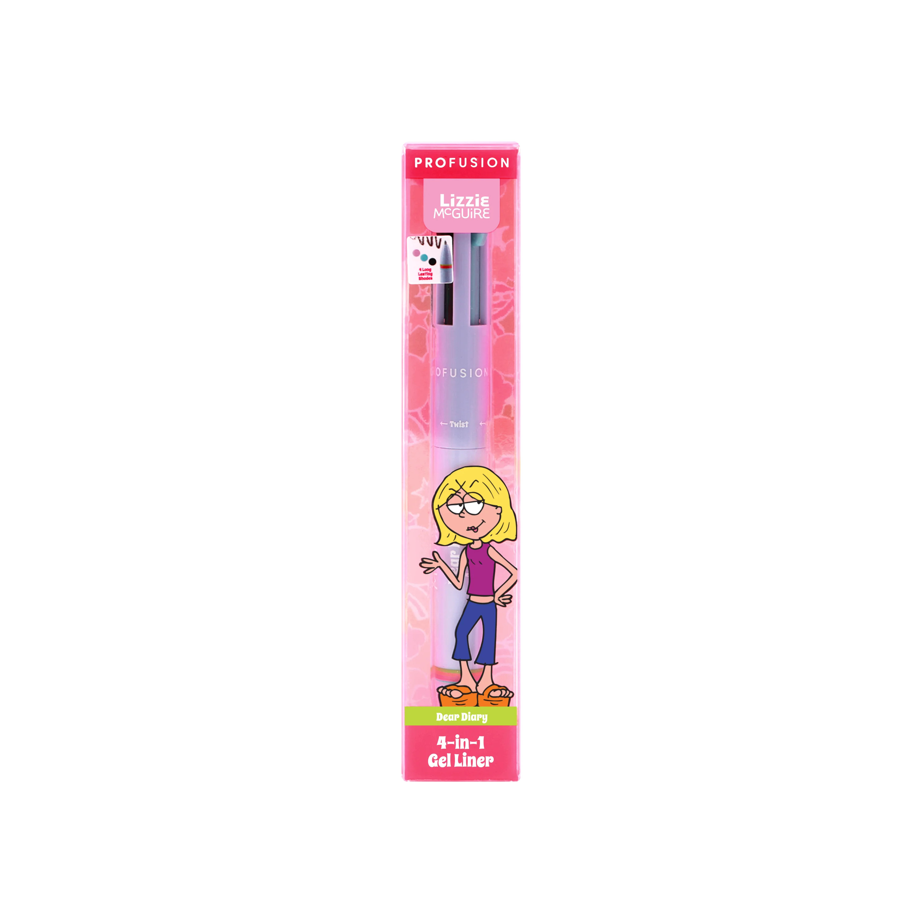 Profusion Cosmetics Lizzie McGuire - 4-in-1 Gel Liner - Dear Diary 3.2 oz | Walmart (US)
