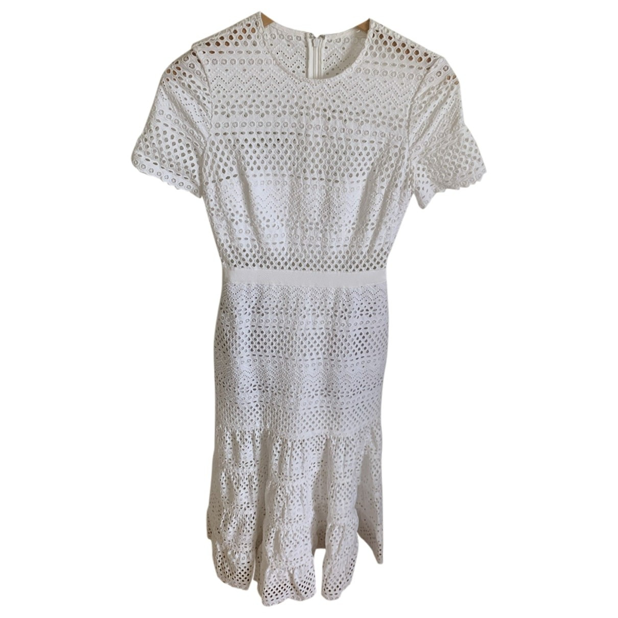 Self Portrait White Lace dress for Women 8 UK | Vestiaire Collective (Global)