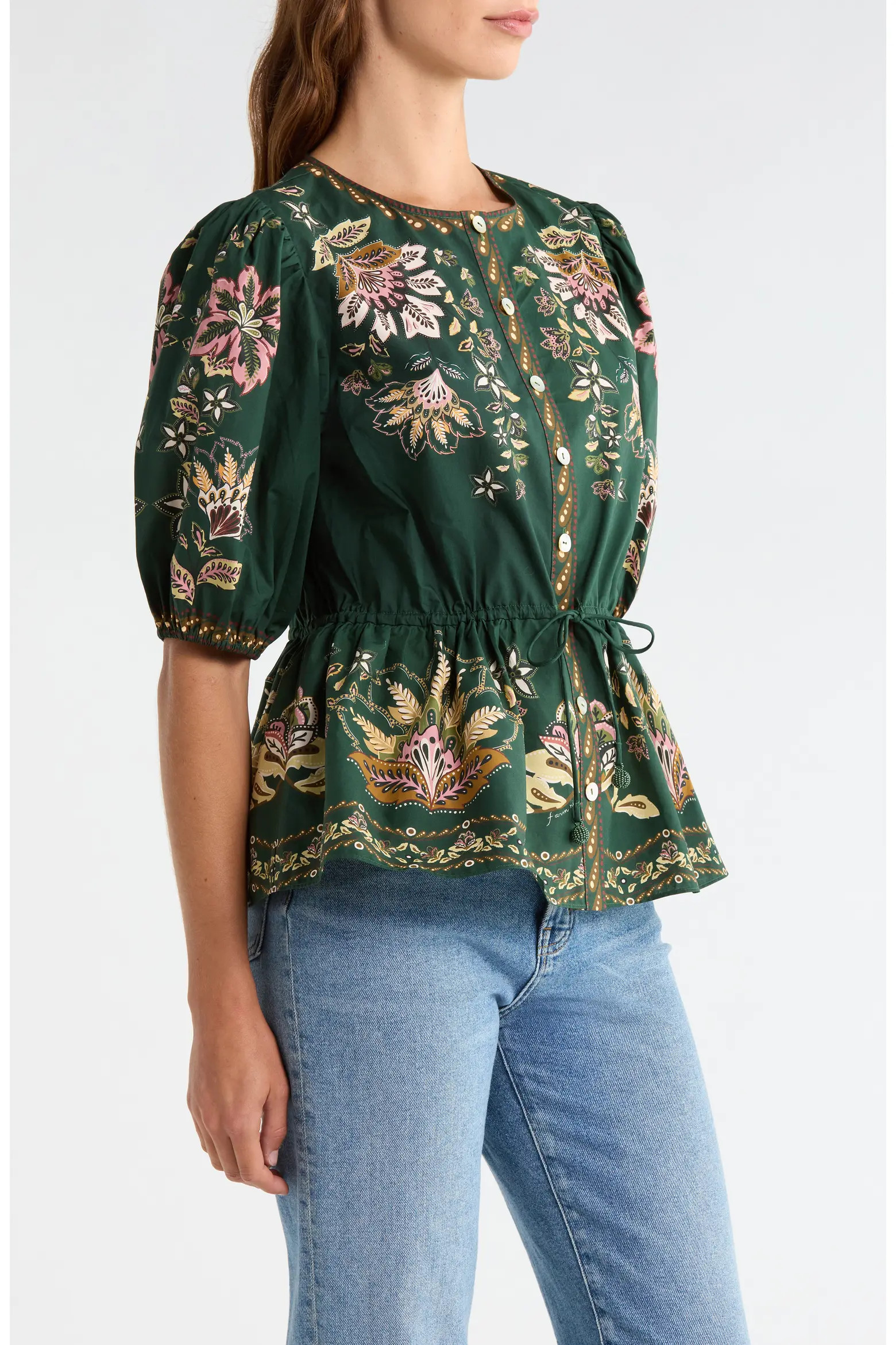 Garden Delight Peasant Top (Women) | Nordstrom | Nordstrom