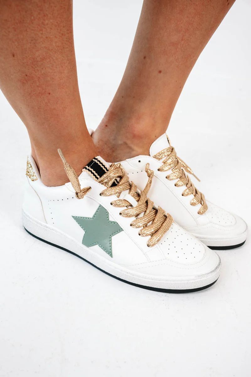 Paz Sneakers - Green | The Impeccable Pig