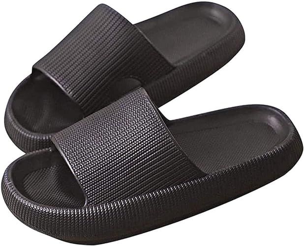Athlefit Cloud Slippers Shower Shoes Bathroom Non-Slip Comfort Slides Cushion Thick Soft Platform... | Amazon (US)
