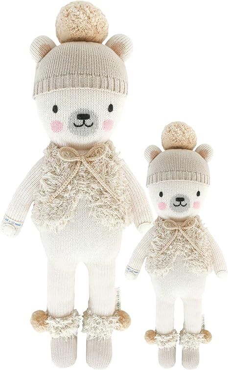 cuddle + kind Stella The Polar Bear Doll - Lovingly Handcrafted Dolls for Nursery Decor, Fair Tra... | Amazon (US)