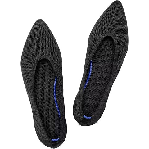 Rothy's The Point II, Pointed-Toe Women's Slip-On Ballet Flat with Cushioned Insole, Sustainable ... | Amazon (US)