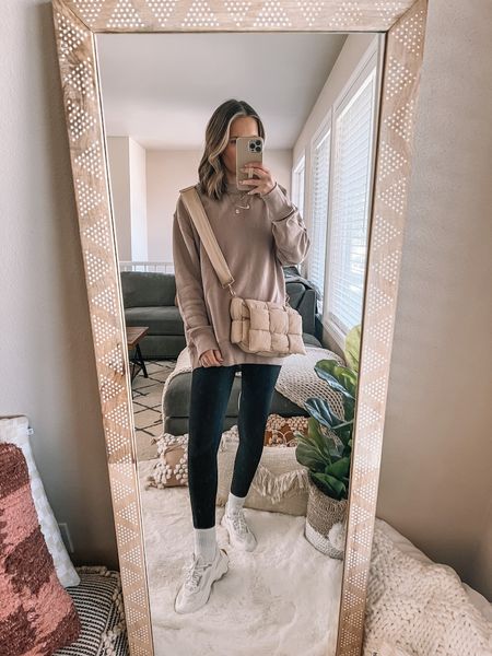 Today’s ootd✨ wearing a small pullover and size 2 ribbed leggings. Size up a half sizes in the Sorel sneakers! 

#LTKstyletip #LTKsalealert #LTKunder100