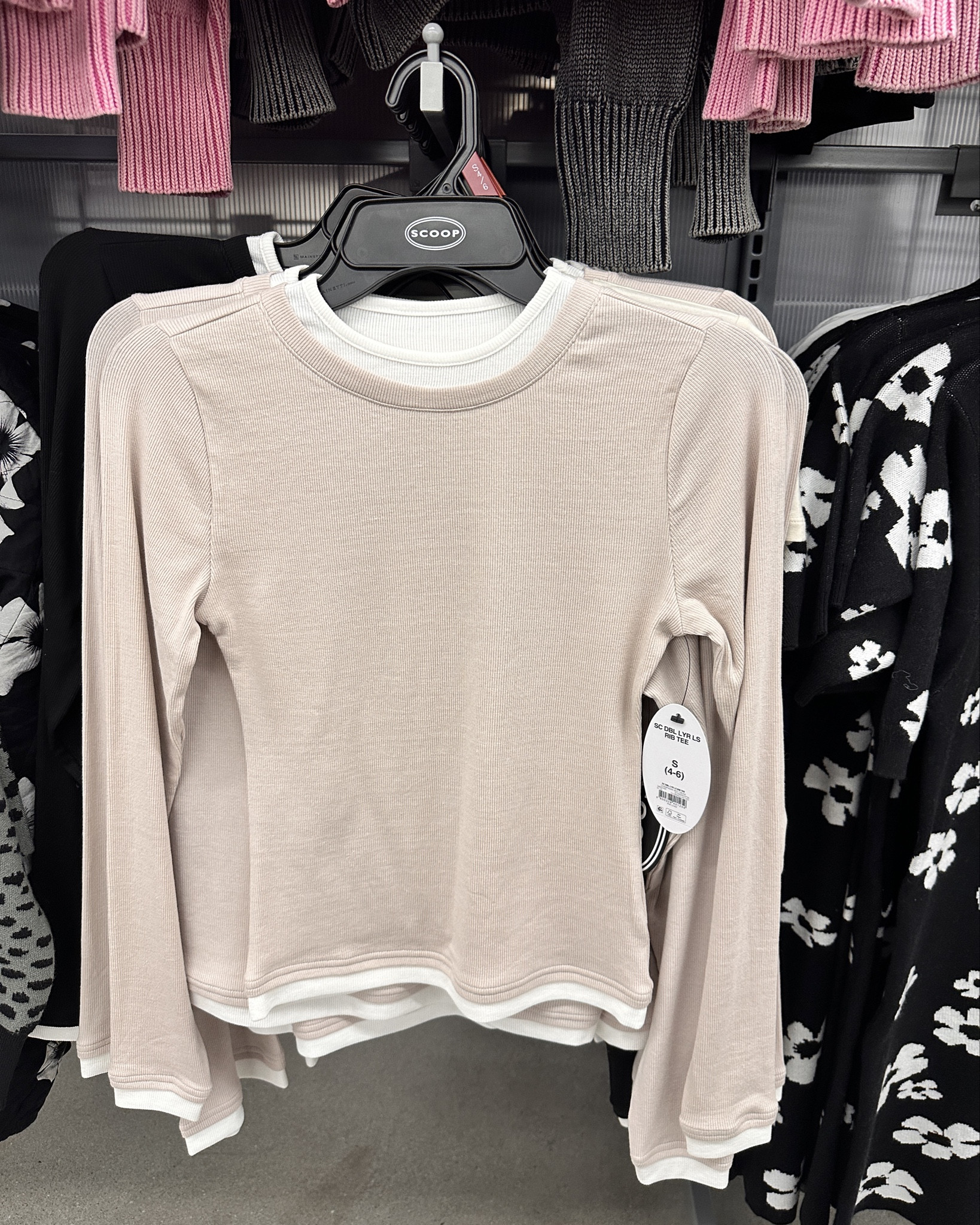 Obsessed with this layered long sleeve from Walmart. 

#LTKmomlife #LTKMidsize #LTKootd