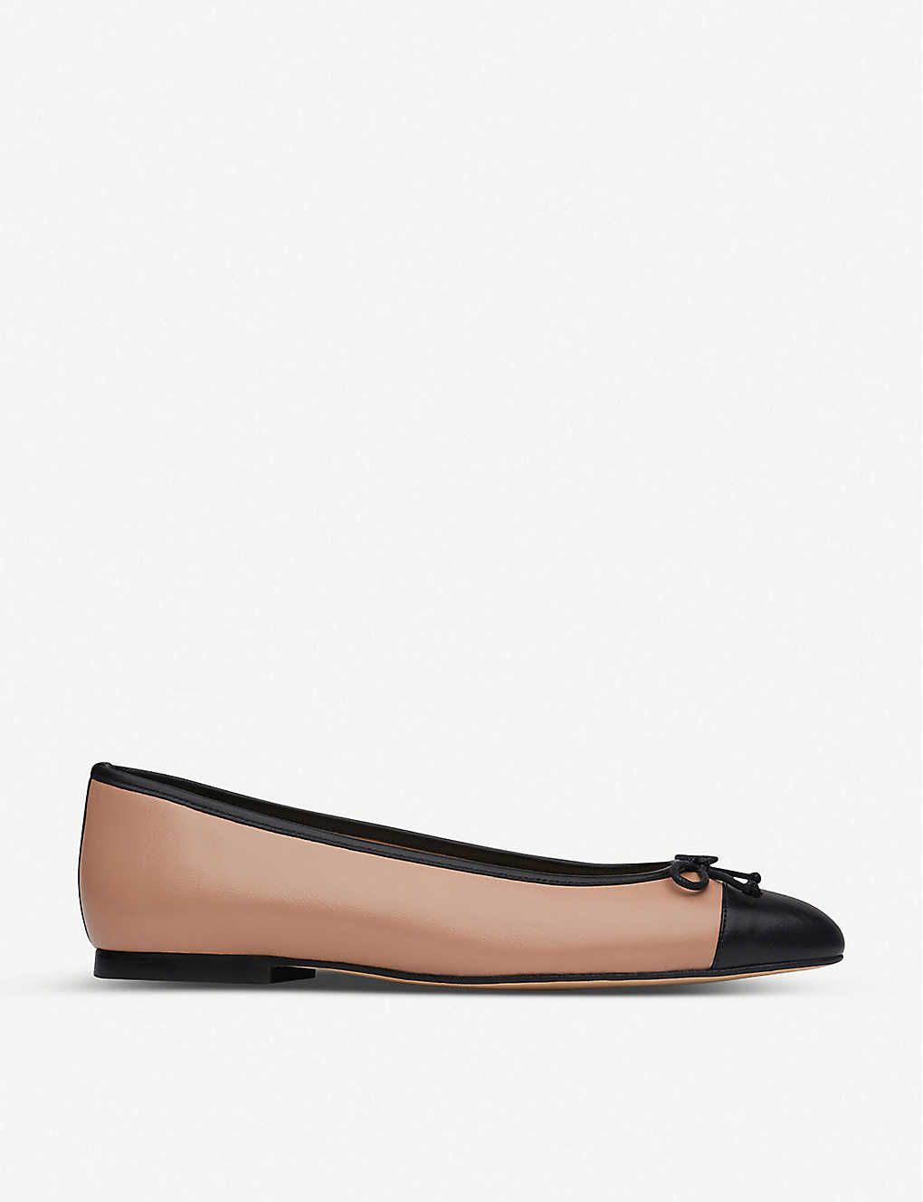 LK BENNETT Kara leather ballerina flats | Selfridges