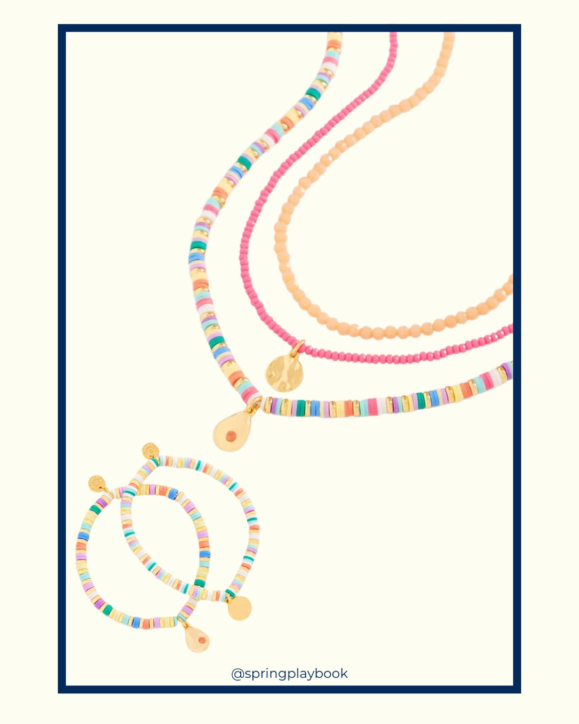 Beaded necklace set & bracelet set for Springs! From Talbots. 

#createdcolorful #createdcolorfulspring #hocspring #tcispring #pcaspring #lightspring #warmspringg #truespring #brightspring #clearspring #paintboxspring #bluespring

#LTKstyletip #LTKsalealert #LTKfindsunder50