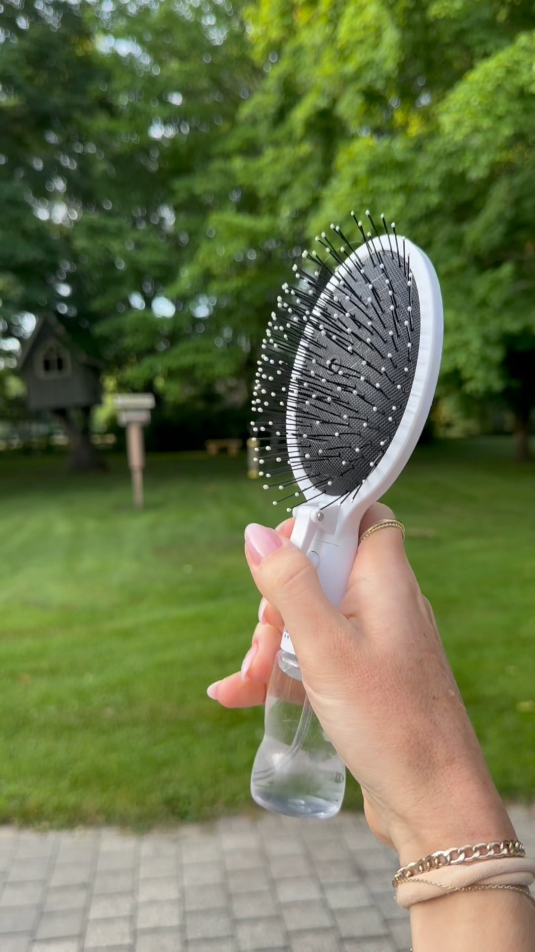 Tame frizz and brush at the same time! This brush has a built-in spray to help tackle that bedhead!

#LTKFamily #LTKFindsUnder50 #LTKKids