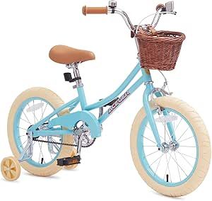 ACEGER Girls Bike with Basket, Kids Bicycle for 3-13 Years, Included Coaster Brake & Caliper Brak... | Amazon (US)
