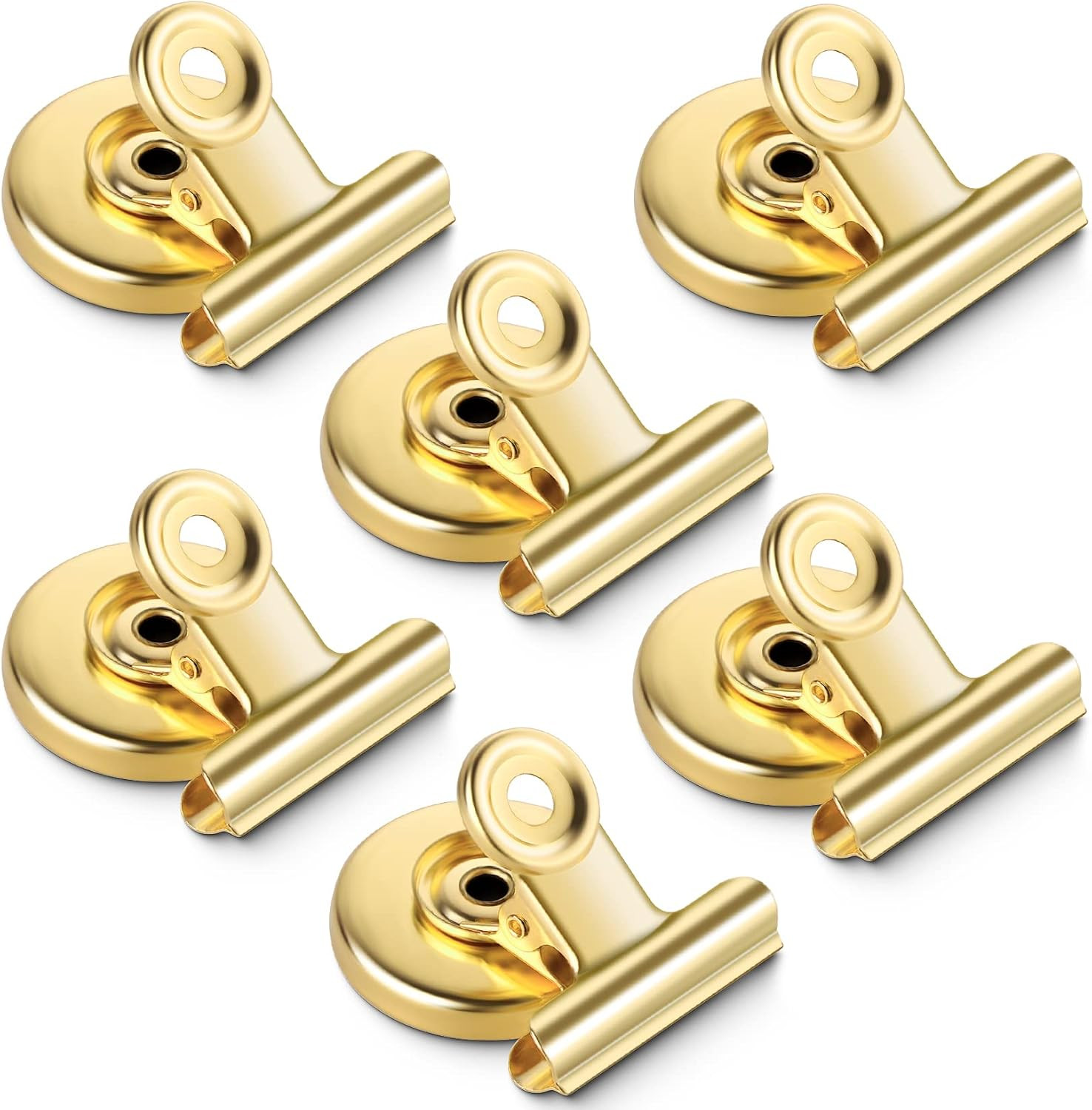 Grtard 6 Pack Magnetic Clips for Fridge, Refrigerator Magnets Clips Magnetic Clips Heavy Duty, St... | Amazon (US)