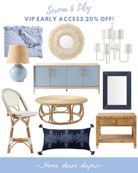 Had to share this VIP EARLY ACCESS Serena & Lily code with you all! Get 20% OFF regular priced items sitewide when you use code: NEWLEAF

Sale section items are not included, but all of our other favorites are!! Like the entire kid friendly riviera collection, new lighting & furniture that’s never been discounted by this much yet!! Even more favorites linked!!🤍

#LTKhome #LTKfamily #LTKsalealert