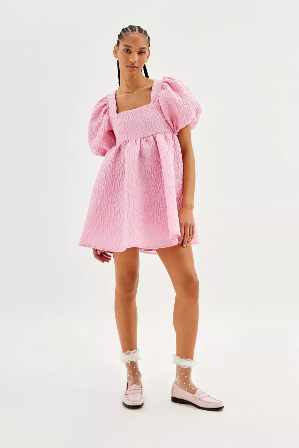 Sister Jane Cassie Puff Sleeve Mini Dress | Urban Outfitters (US and RoW)