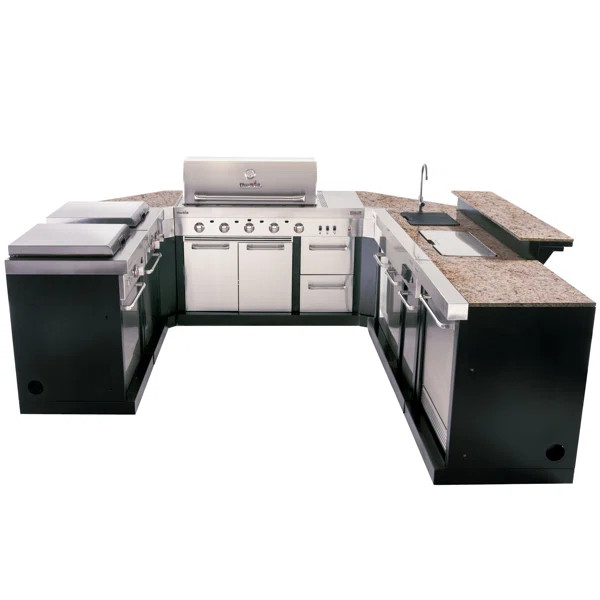 Charbroil Medallion Series 8-Piece Modular Outdoor Kitchen Set | Wayfair North America