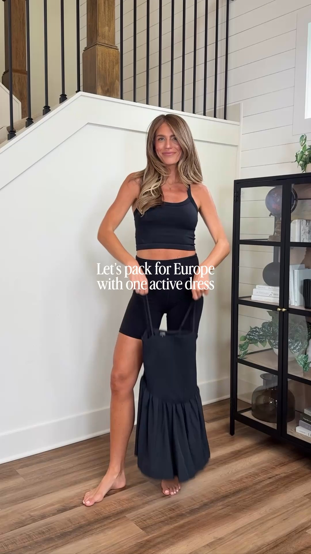 One active dress for summer in Europe!
Sizing: 
Dress is a medium for length. It has adjustable straps and is long torso friendly.
I sized up to a 6 in the blazer to layer under. @abercrombie @Aritzia 


#LTKTravel