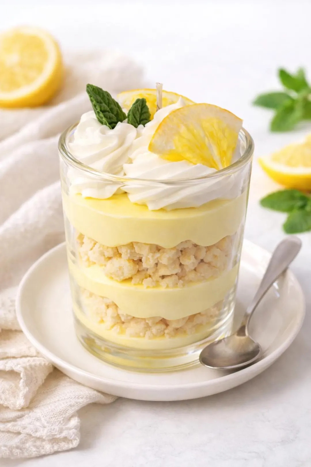 Lemon Dream Candle – Realistische Dessert Kerze aus Bio-Sojawachs | Zitronen Duft | Handmade Ge... | Etsy (US)