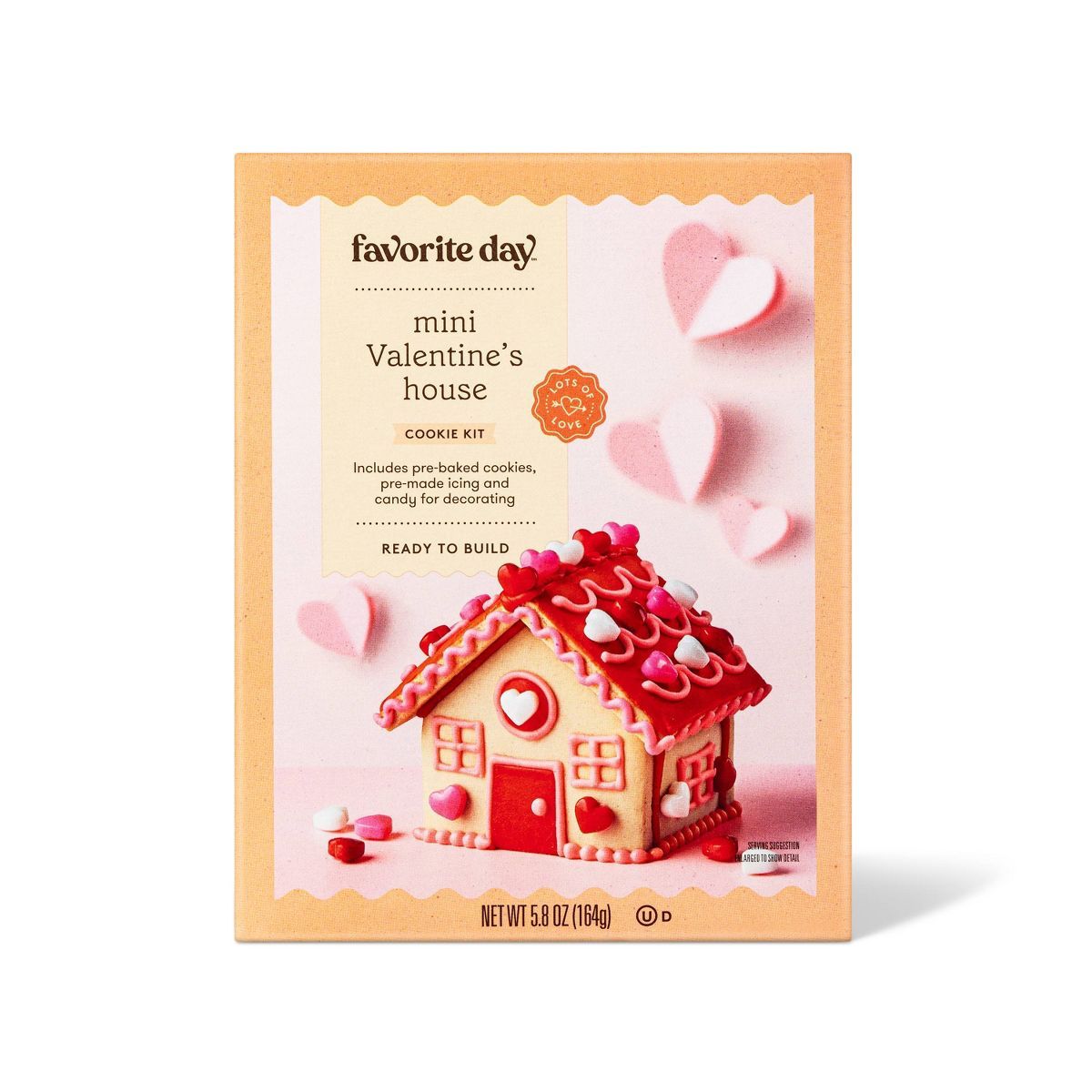 Mini Valentine's House Cookie Kit - 5.8oz - Favorite Day™ | Target