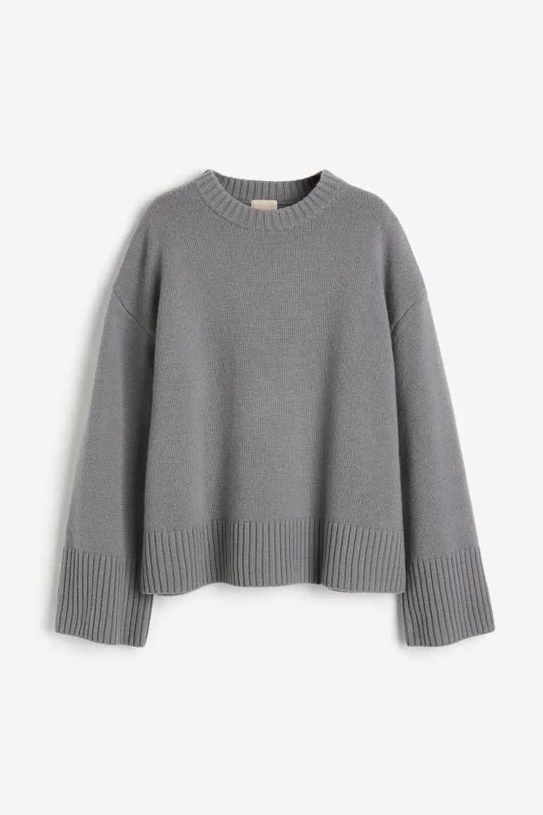 Oversized Cashmere-blend Sweater | H&M (US + CA)