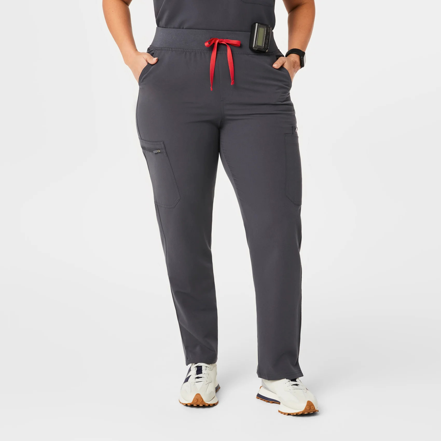 Women’s High Waisted Yola Skinny Scrub Pants™ - Charcoal · FIGS | FIGS