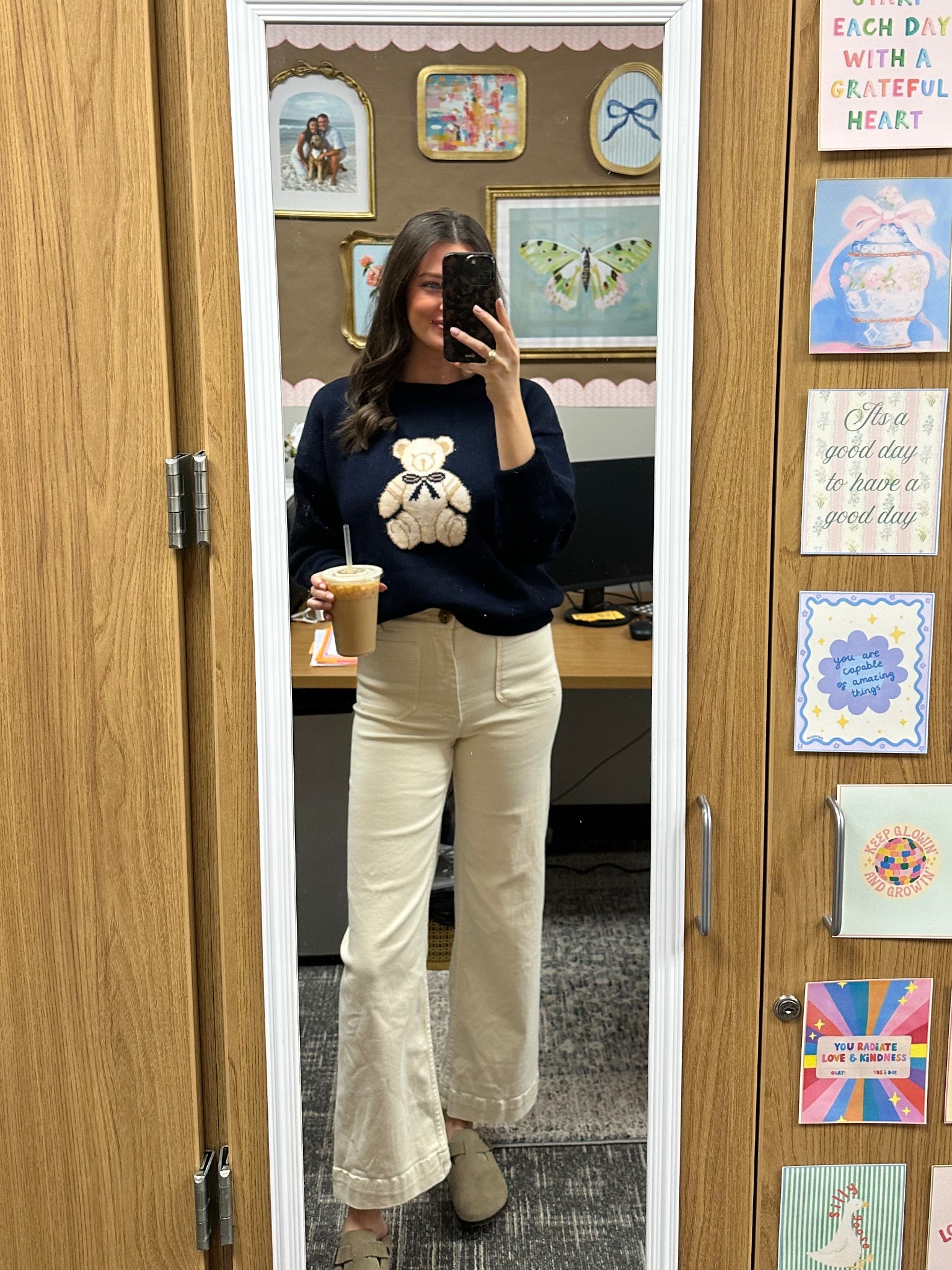 Teacher outfit of the day!🧸