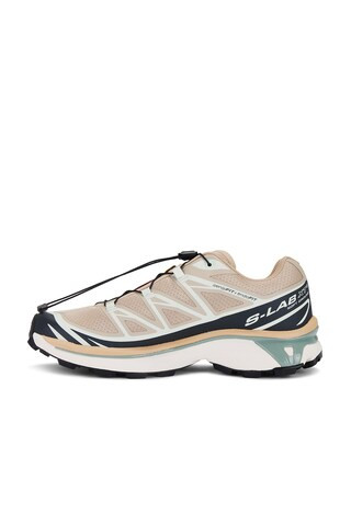 Salomon Xt-6 Sneakers in Oxford Tan, Carbon, & Claqua from Revolve.com | Revolve Clothing (Global)