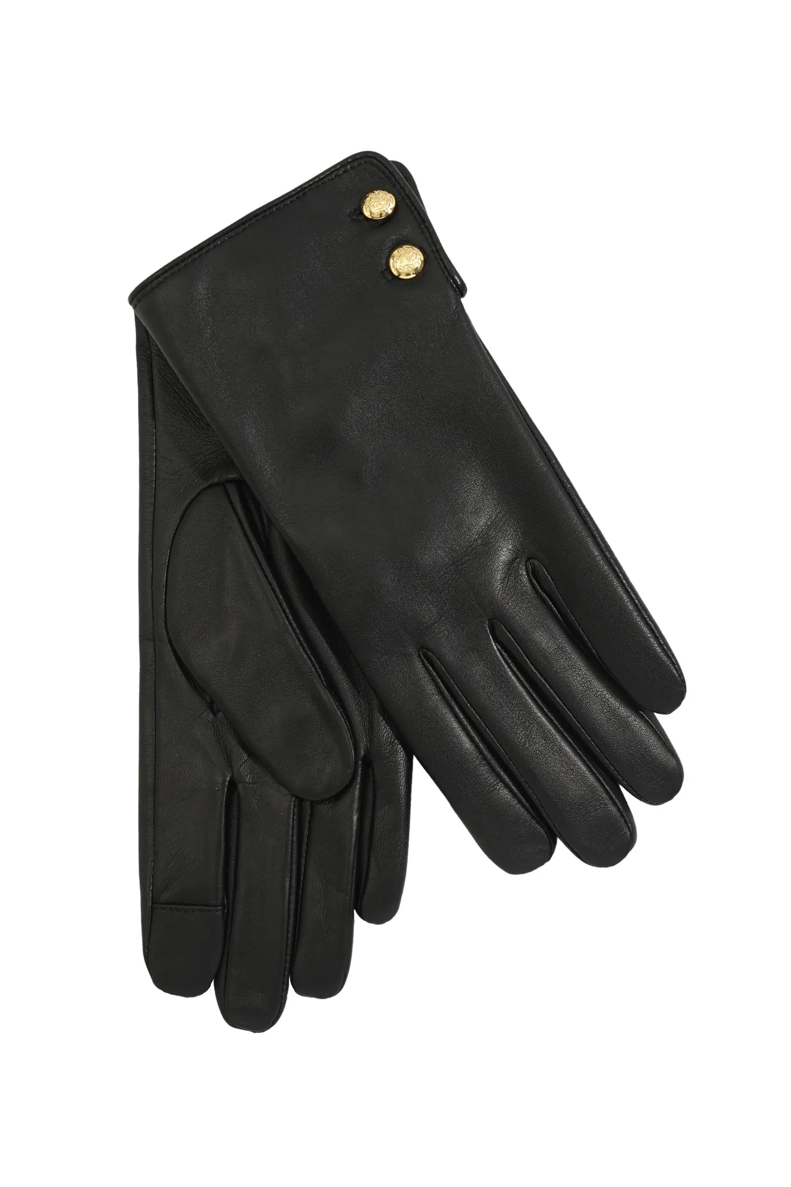 Lauren Ralph Lauren Leather 2-Button Touch Glove (Women) | Nordstrom | Nordstrom