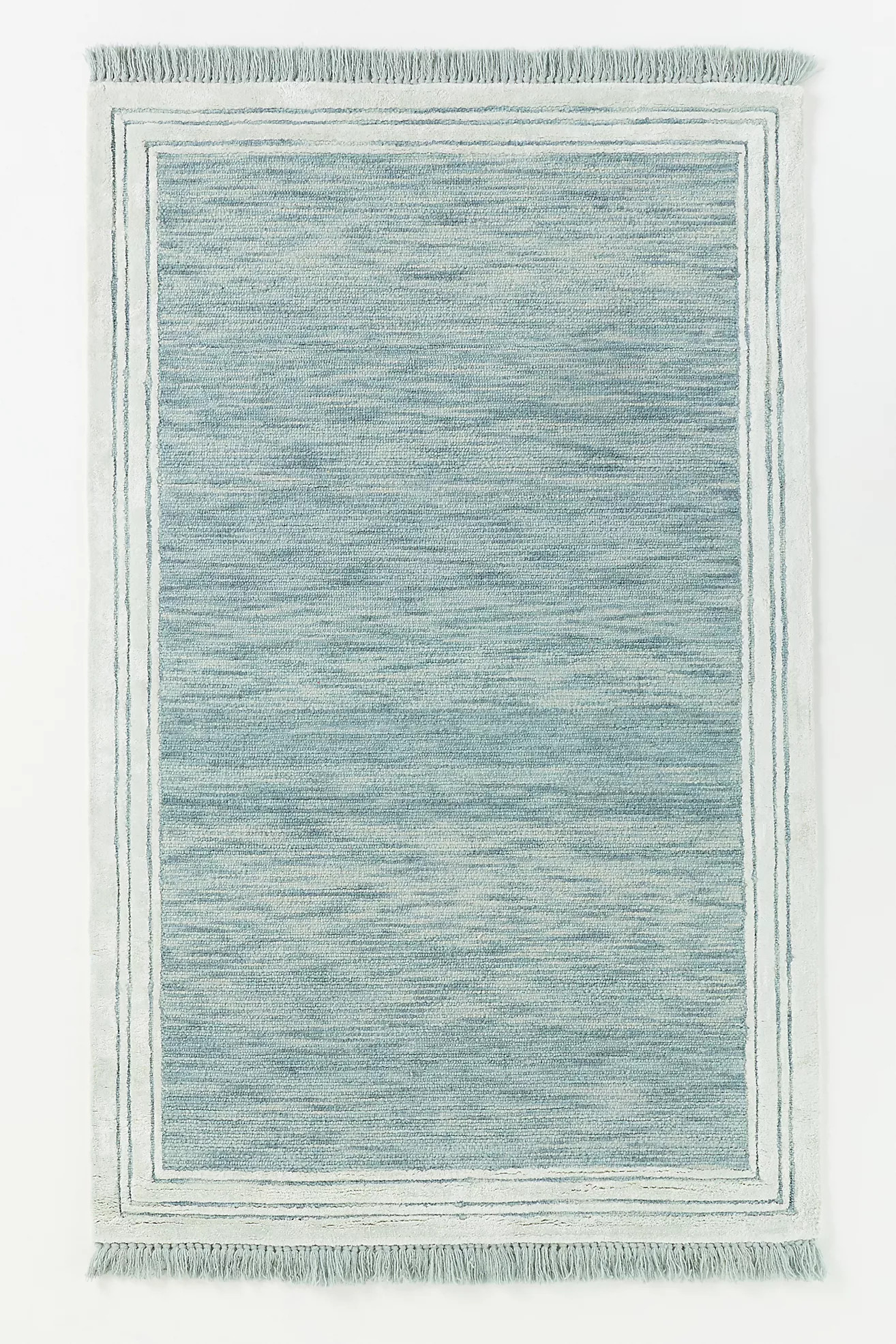 Hand Tufted Wool Blend Tassel Rug | Anthropologie (US)