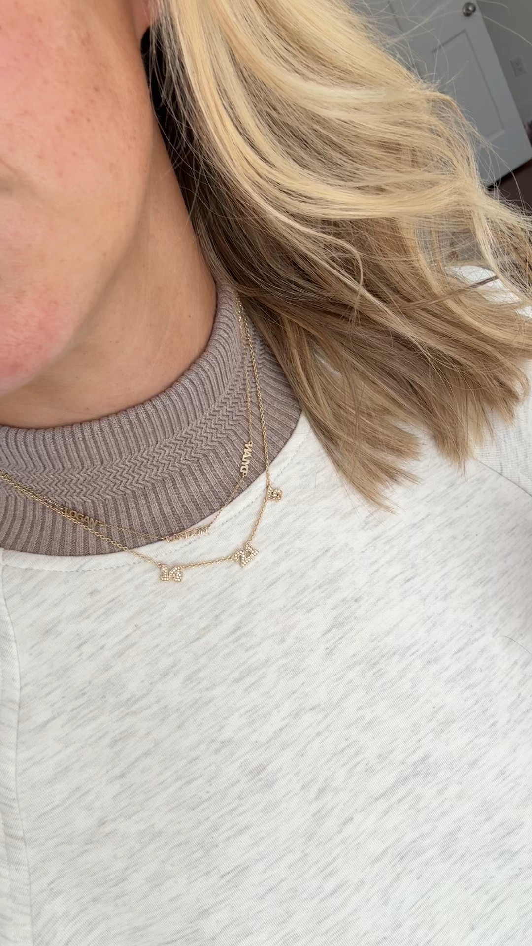 New custom necklace! Got one with all the kids birthdays & it’s currently 20% off. My name necklace is from Ring Concierge, but sadly it looks like they discontinued it. Also linked  similar option I own that’s under $100
-size small in matching set 

holiday gift guide 

#LTKGiftGuide #LTKFindsUnder100 #LTKCyberWeek