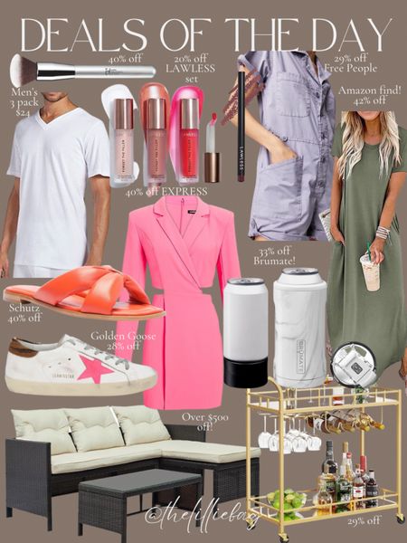 Today‘s deals of the day! I have never seen these Brumate’s 33% off! Paul’s favorite undershirts are also on sale! 



Romper. Formal dress. Maxi dress. Amazon find. Golden goose. Sneakers. Sandals. Brumate. Bar cart. Patio set. Men’s tees. Gifts for him. Summer style. Outdoor furniture. 

#LTKsalealert #LTKhome #LTKunder50