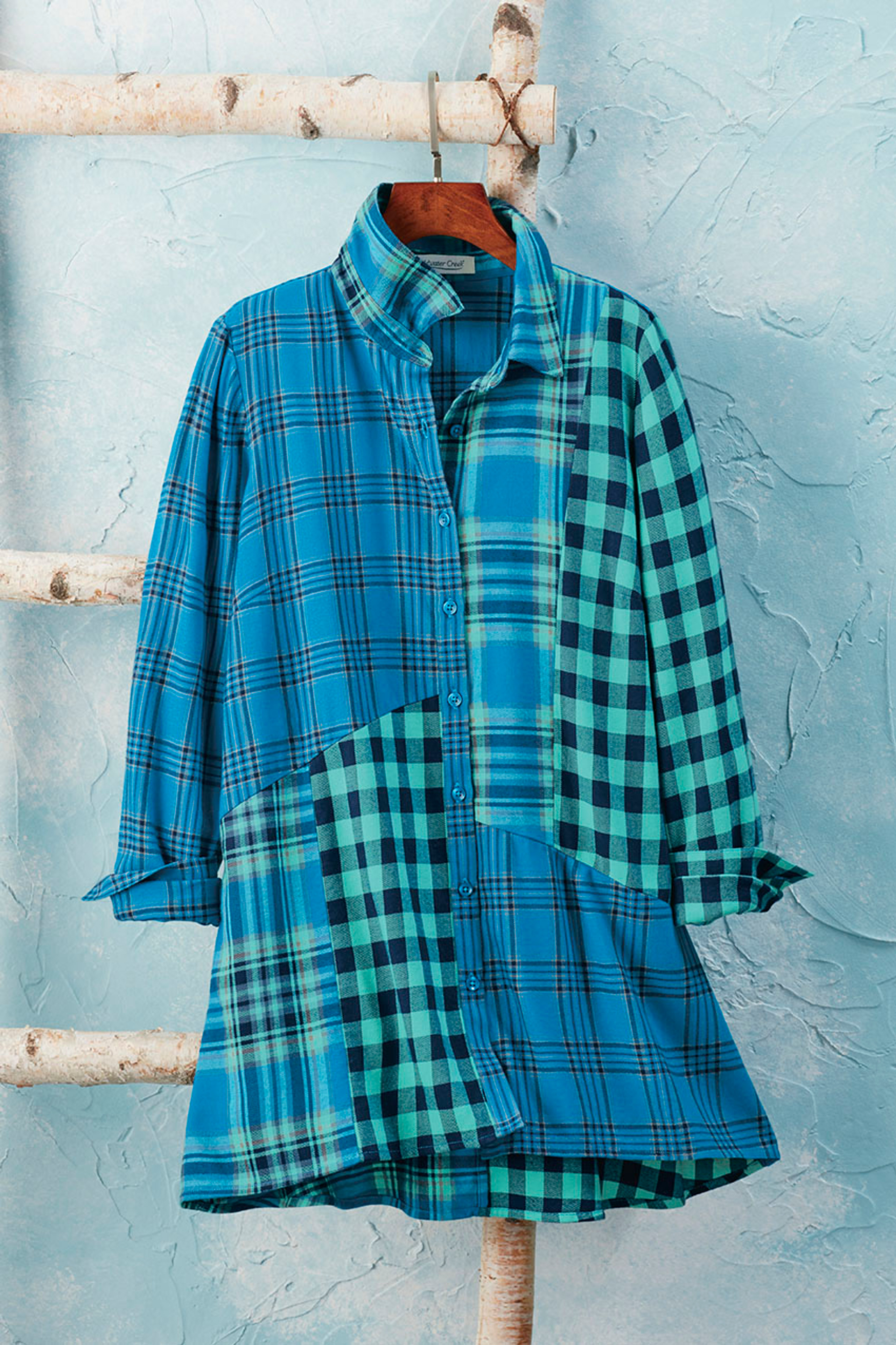 Mix It Up Plaid Tunic | Coldwater Creek