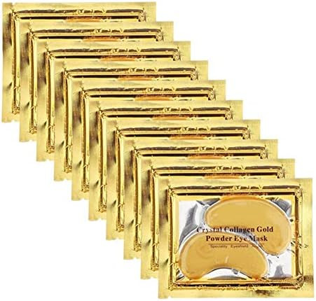 Adofect Collagen Gold Powder Eye Mask 30 Pairs Under Eye Gel Pads, Hyaluronic Acid Under Eye Mask... | Amazon (US)