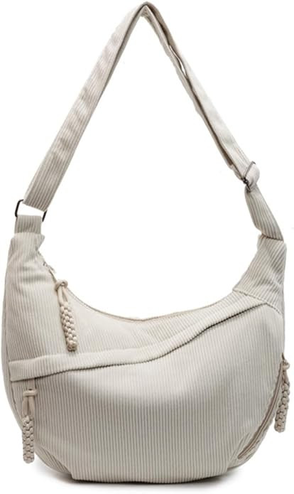 Nylon Crescent Crossbody Bag for Women Shoulder Tote Handbag Casual Sling Bag Dumpling Purse Bag ... | Amazon (US)