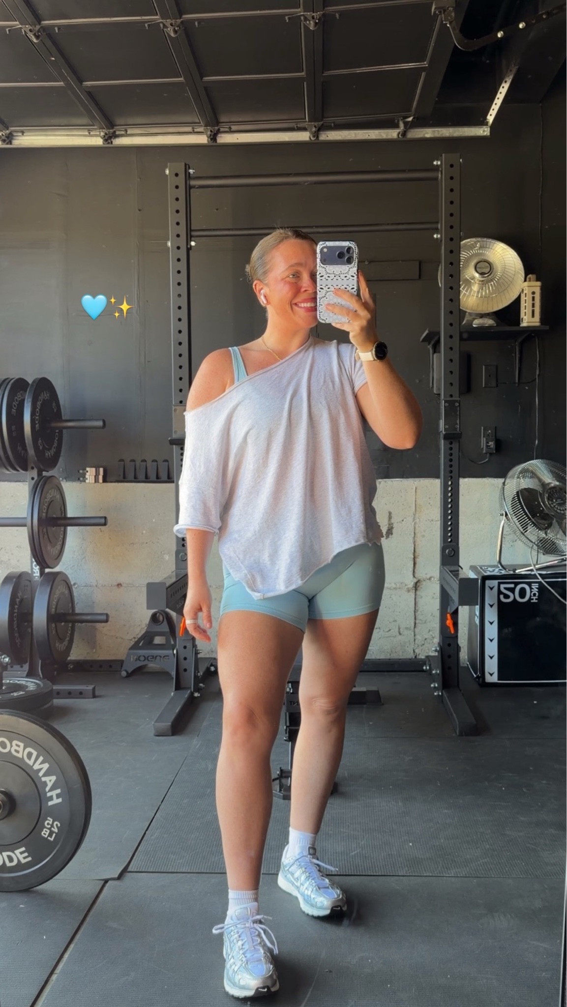 Gym OOTD 🩵👟 size 8/10 | M/L | 5’4”

#LTKootd #LTKfitnessgoals #LTKActive