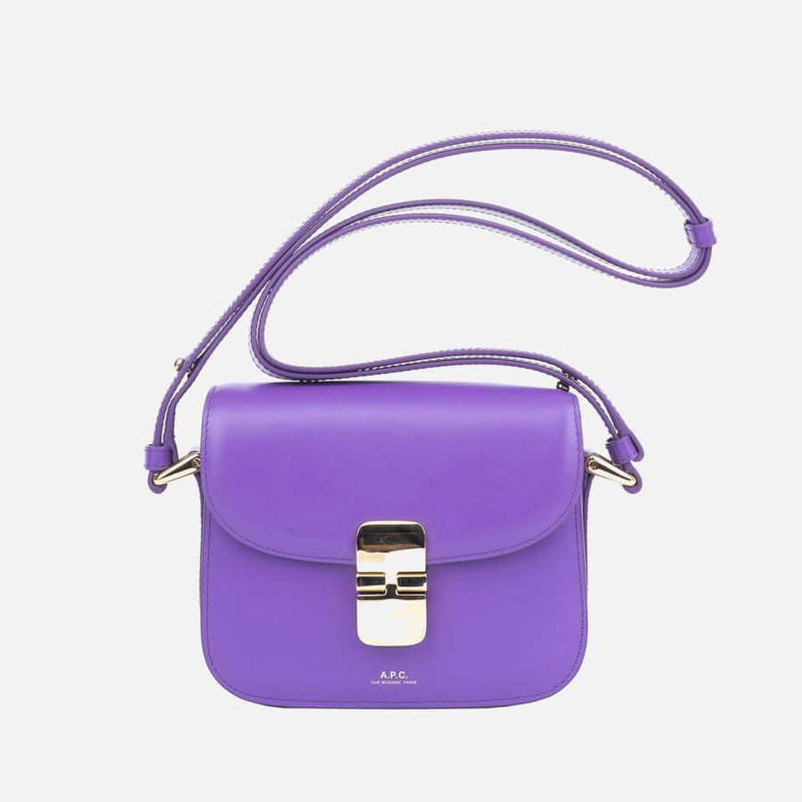 A.P.C Grace Mini Leather Cross-Body Bag | Coggles (Global)