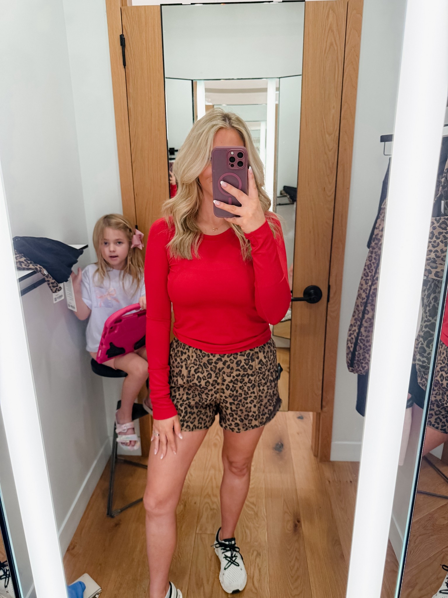 I love red and leopard paired together! 

#LTKActive